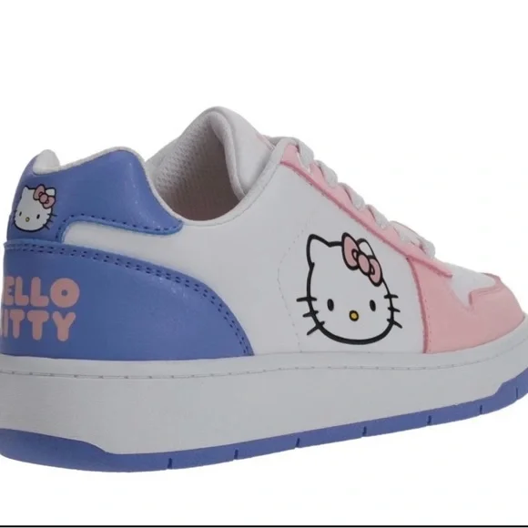 Hello Kitty Sneakers Size 8- Pink, Blue, and White. NWT - Picture 7 of 7